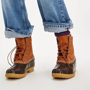 NWOT Free People x L.L.Bean 8" Lace-Up Boots 
 Size 8 Women’s